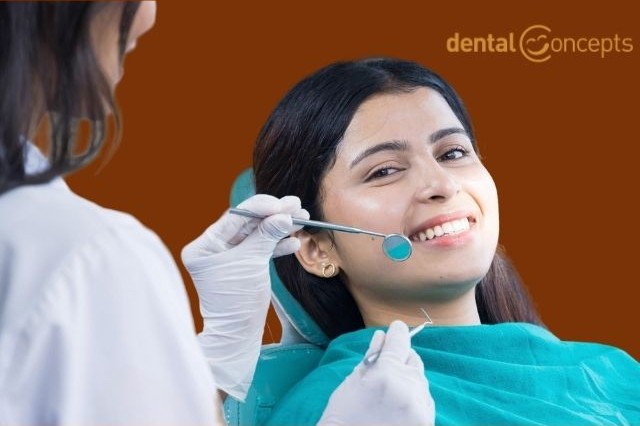 Transform your smile with a smile makeover by expert dentists at Dental Concepts